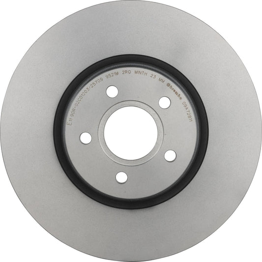 BRE-09.A728.11 - PAR DE DISCOS DE FRENO DELANTEROS PARA FORD FOCUS ST  2.5 5 2007-2007