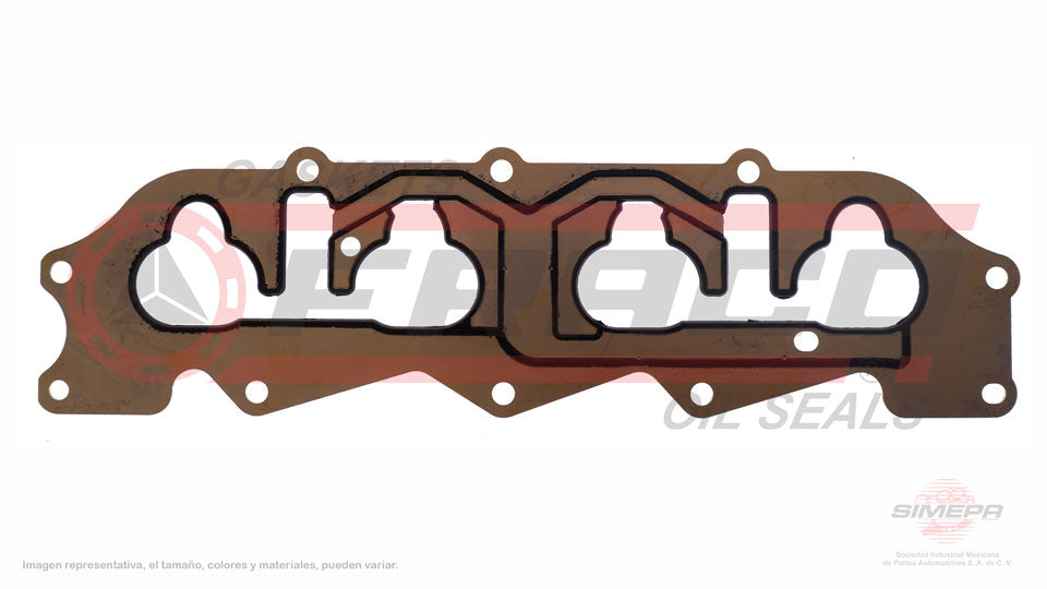 MIX-2640040 - EMPAQUE MULTIPLE DE ADMISION PARA FORD CONTOUR L4 2.0 L DOHC 16 V. ZETEC 1995-1997