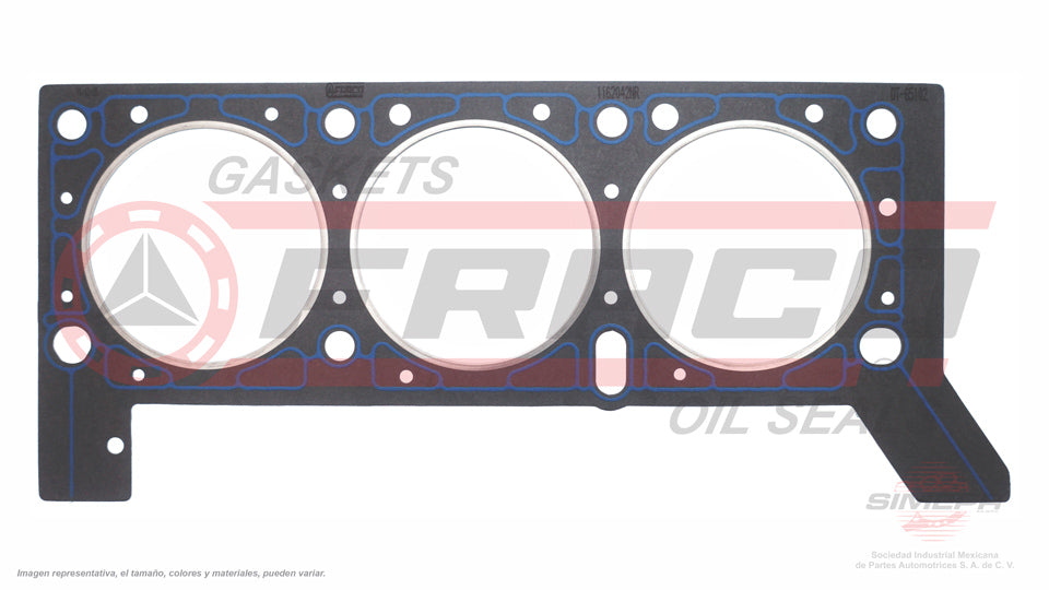 HGX-1162042-NR - EMPAQUE DE CABEZA PARA CHRYSLER GRAND VOYAGER V6 3.8 L 12 V. OHV 2001-2002