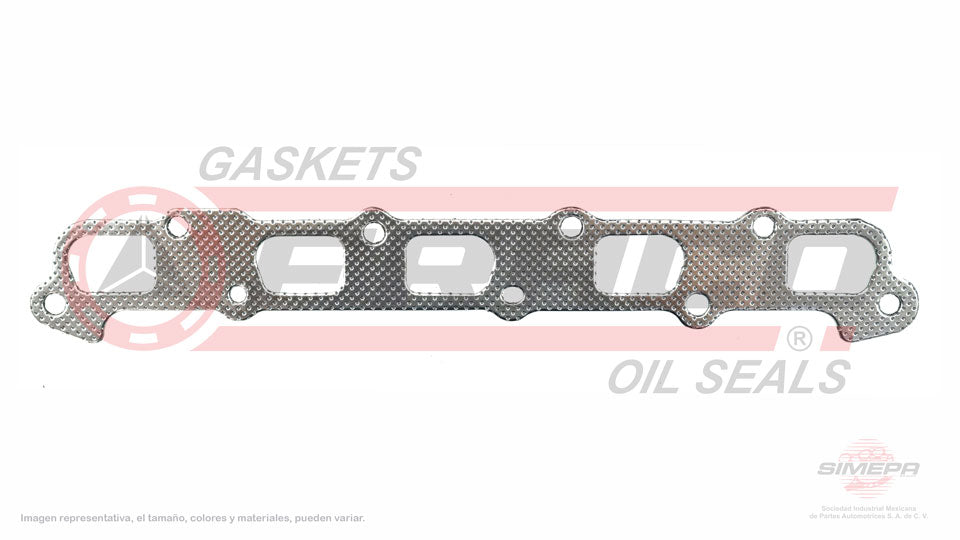 MEX-3050021 - EMPAQUE MULTIPLE DE ESCAPE PARA CHEVROLET COLORADO L5 3.7 L. 20 V DOHC 2007-2012