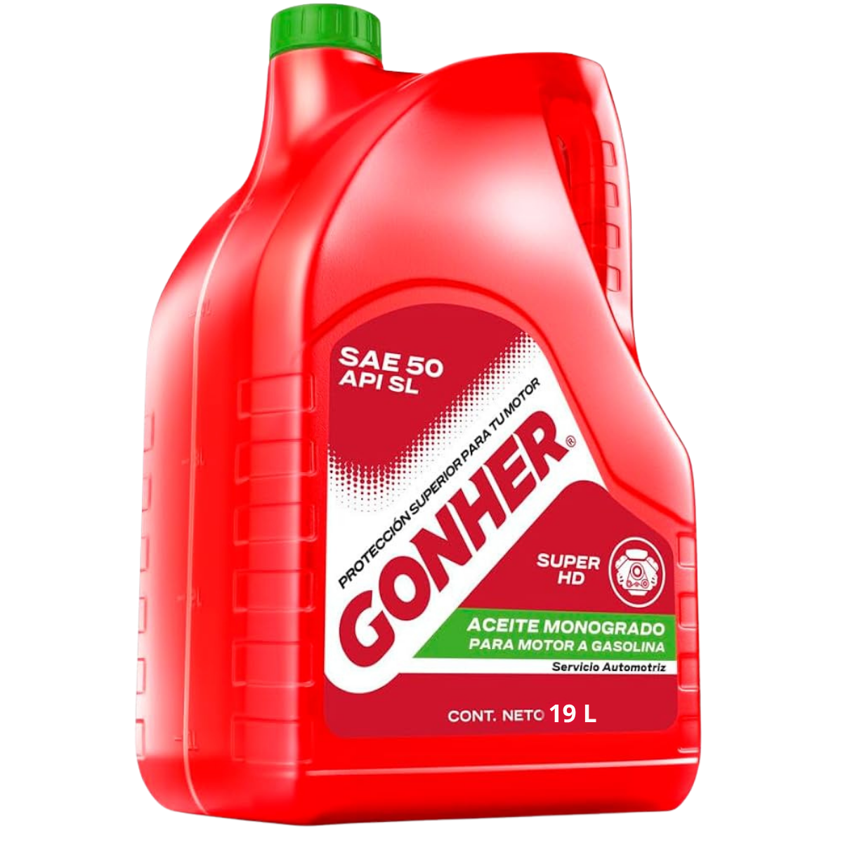 GH-1005994 - ACEITE GONHER SAE 50 API SL CUBETA DE 19 LITROS
