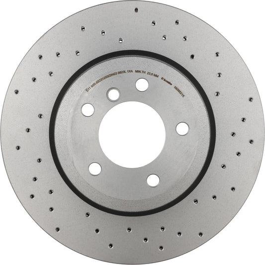 BRE-09.8952.1X - PAR DE DISCOS DE FRENO DELANTEROS PARA BMW 330CI BASE 2001-2006