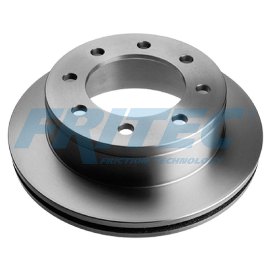 FR-09080 PAR DISCOS DE FRENO TRASEROS CHEVROLET EXPRESS 3500 BASE 8 CIL 4.8 2012-2014