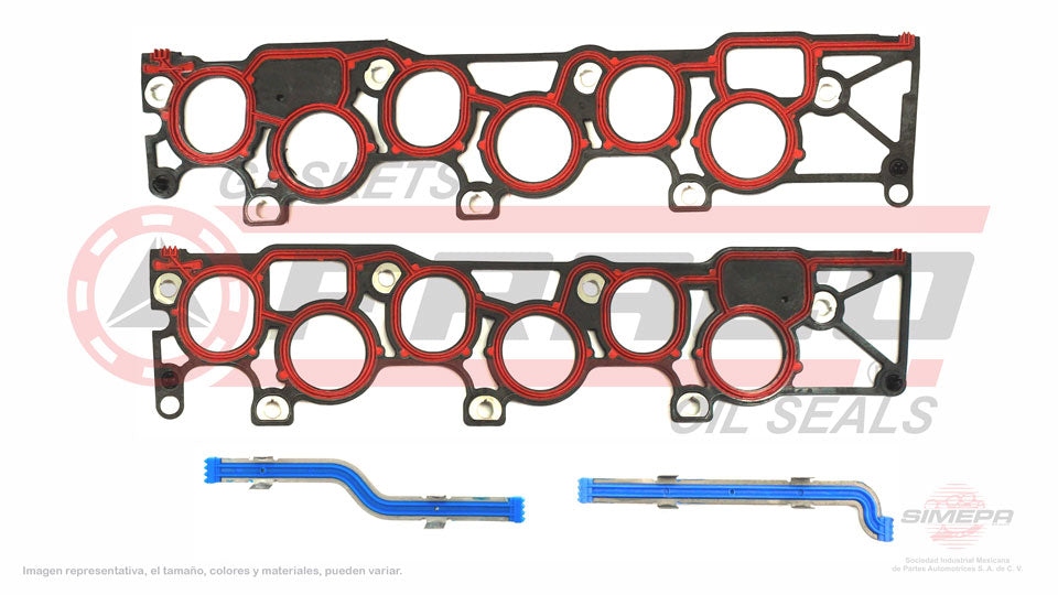 MIX-2662075 - EMPAQUE MULTIPLE DE ADMISION PARA FORD E-150 V6 4.2 L 12 V. OHV 1998-1999