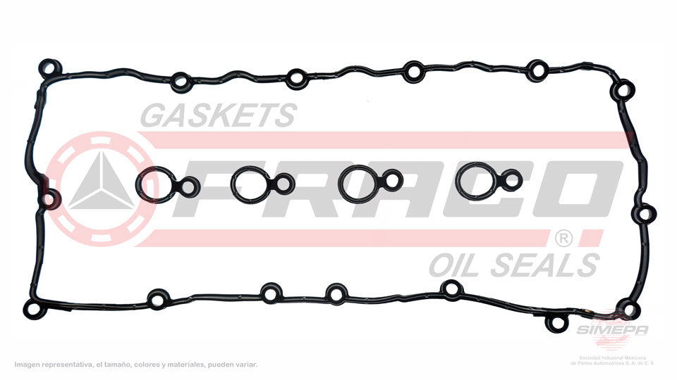 VSX-1140072 - EMPAQUE DE TAPA PUNTERIAS PARA CHRYSLER 200 L4 2.4 L SOHC 16 V. SOHC ED6 2015-2017