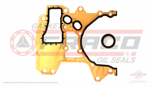 TCX-7640050 - EMPAQUE DE TAPA DE DISTRIBUCION PARA CHEVROLET AVEO L4 1.6 L LXV 16 V. DOHC LXV 2009-2011