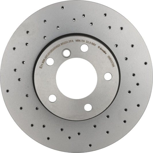 BRE-09.B337.2X - PAR DE DISCOS DE FRENO DELANTEROS PARA BMW 320I BASE 2012-2018