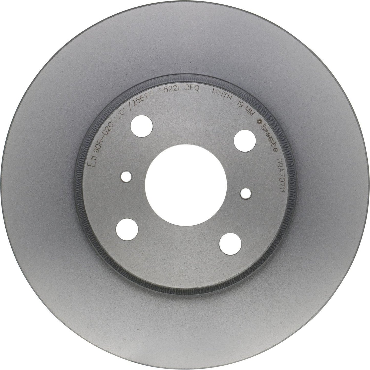 BRE-09.A707.11 - PAR DE DISCOS DE FRENO DELANTEROS PARA TOYOTA YARIS BASE 2007-2011
