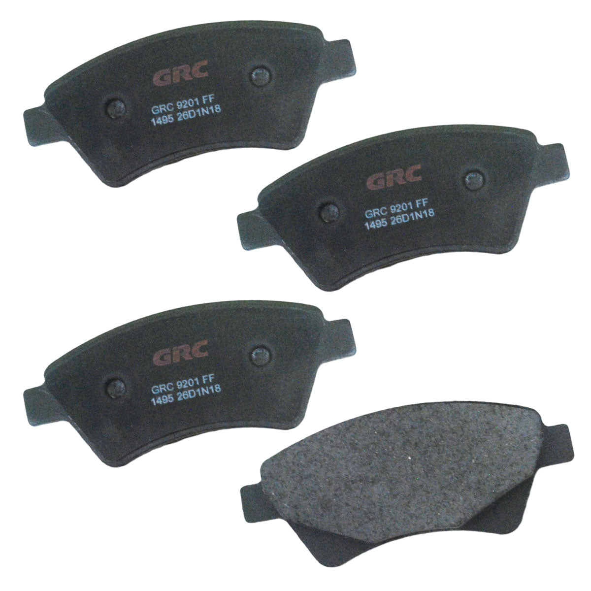 GCD1495 - BALATAS CERAMICAS DELANTERAS PARA RENAULT MEGANE 2003-2010