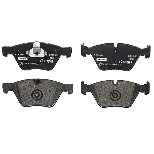 BRE-P06036X - BALATAS DELANTERAS PARA BMW Z4 SDRIVE35I 2012-2012