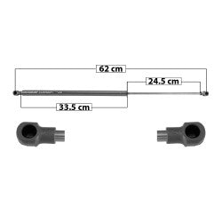 MANJ-51005 - AMORTIGUADOR 5TA PUERTA PARA BUICK ENCORE 2013-2019 DERECHA/IZQUIERDA