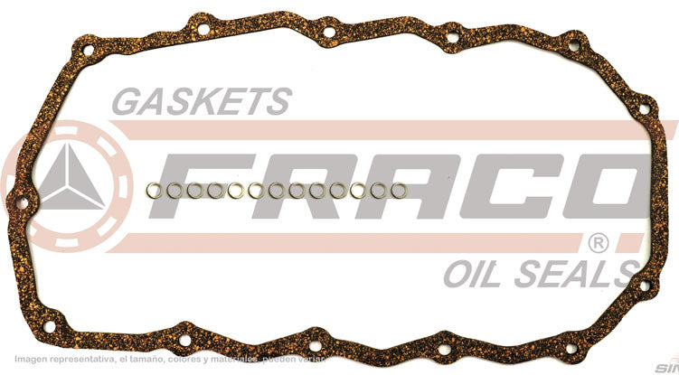 OSX-1140075 - EMPAQUE DE CARTER PARA CHRYSLER CIRRUS L4 2.4 L DOHC 16 V. EDZ DOHC 1995-2000