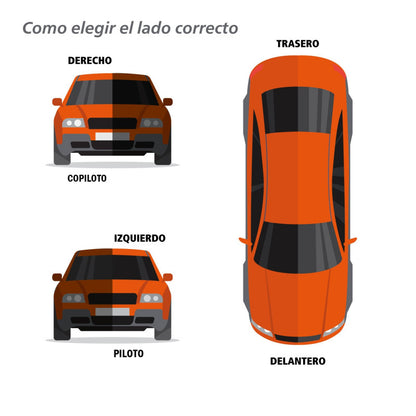 MANJ-75608 - MOLDURA BOTAGUA PARA FORD BRONCO 1992-1996 DERECHA DELANTERA