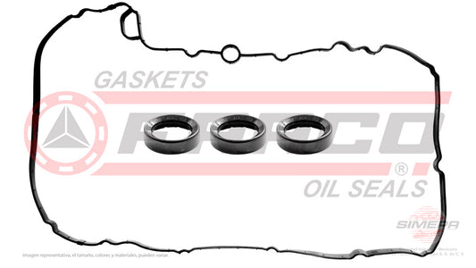 VSX-2630001 - EMPAQUE DE TAPA PUNTERIAS PARA FORD ECOSPORT L3 1.5 L TI-VCT 12 V DOHC XZJF 2018-2022