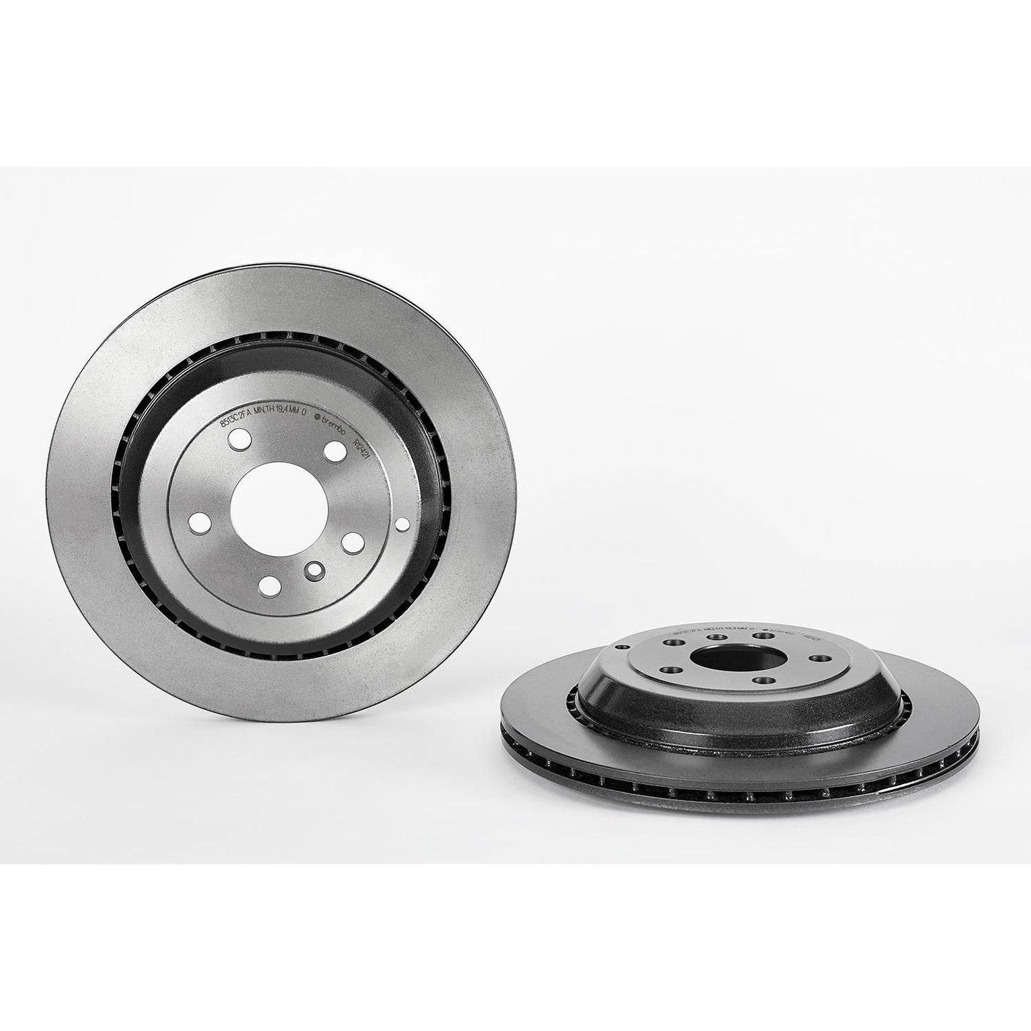 BRE-09.R124.21 - PAR DE DISCOS DE FRENO TRASEROS PARA MERCEDES-BENZ GL450 BASE 2007-2009