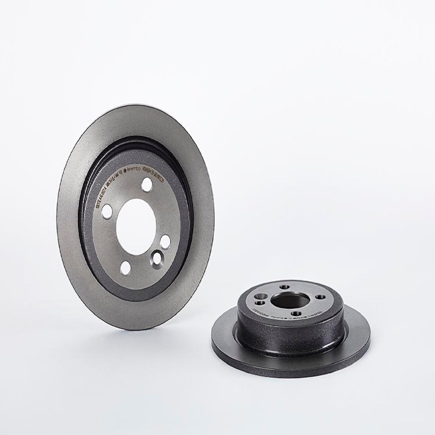 BRE-08.9163.21 - PAR DE DISCOS DE FRENO TRASEROS PARA MINI COOPER ALL BLACK 2011-2011