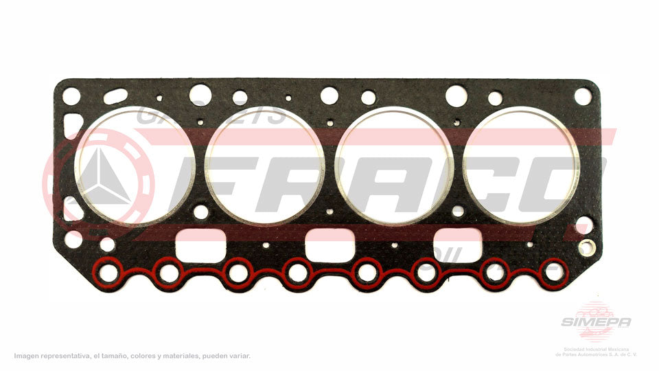 HGX-2640007-SB - EMPAQUE DE CABEZA PARA FORD FIESTA L4 1.3 L SOHC 8 V. SOHC ENDURA 1999-2011