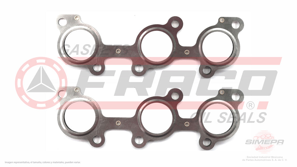 MEX-8062030 - EMPAQUE MULTIPLE DE ESCAPE PARA TOYOTA 4RUNNER V6 3.4 L 24 V. DOHC 5VZFE 1996-2002