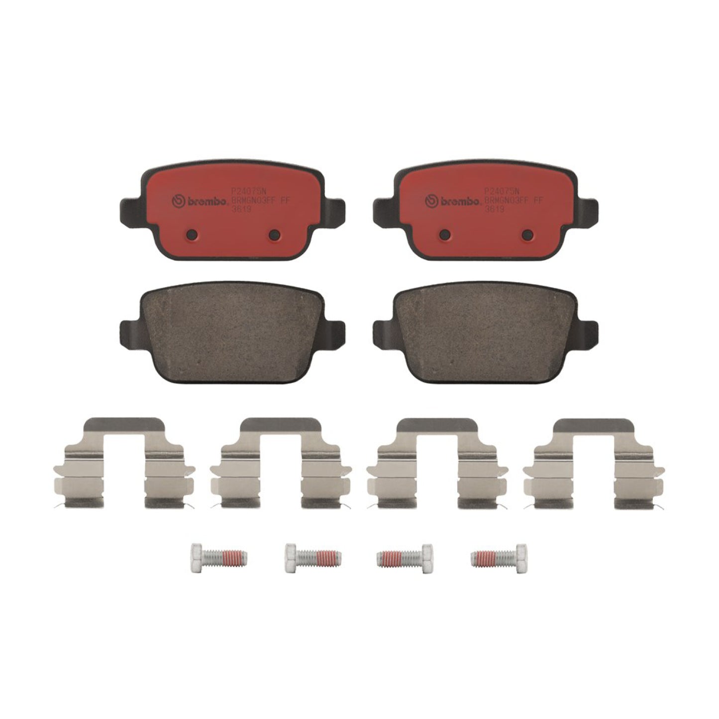 BRE-P24075N - BALATAS TRASERAS PARA FORD FOCUS RS 2010-2011