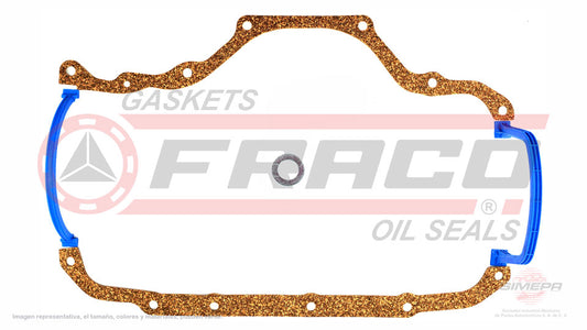 OSX-1140060 - EMPAQUE DE CARTER PARA CHRYSLER LASER L4 2.5 L 8 V SOHC 1986