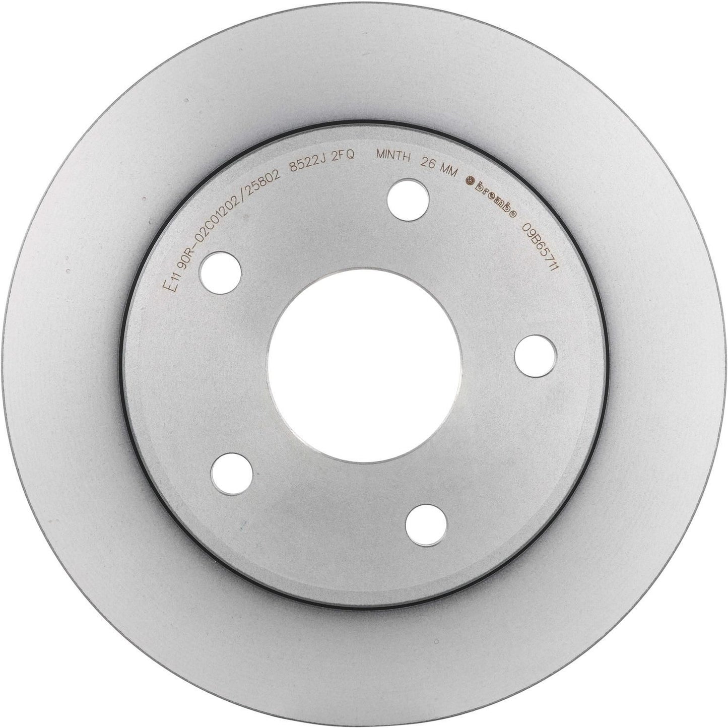 BRE-09.B657.11 - PAR DE DISCOS DE FRENO DELANTEROS PARA DODGE DAKOTA LARAMIE 2006-2007
