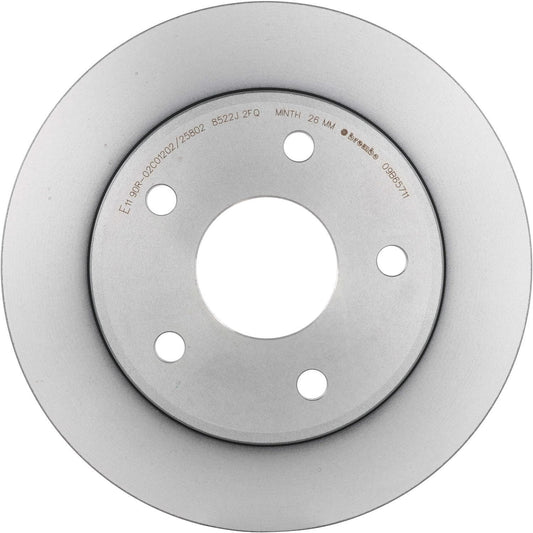 BRE-09.B657.11 - PAR DE DISCOS DE FRENO DELANTEROS PARA DODGE DAKOTA LARAMIE 2006-2007