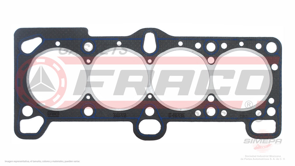 HGX-3640070-SB - EMPAQUE DE CABEZA PARA HYUNDAI ACCENT L4 1.6 L 16 V. DOHC G4ED 2005-2011