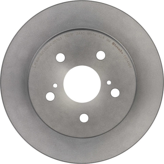 BRE-08.D418.11 - PAR DE DISCOS DE FRENO TRASEROS PARA TOYOTA CAMRY HYBRID LE 2018-2021