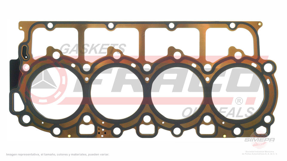 HGX-2682189-MLO - EMPAQUE DE CABEZA PARA FORD F-250 SD V8 6.7 L DIESEL 32 V. DIESEL TURBO POWER STROKE  2011-2016