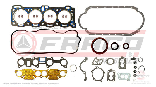 FSX-3840140 - JUEGO DE EMPAQUES PARA ISUZU AMIGO L4 2.3 L 8 V. SOHC 4ZD1 1990-1993