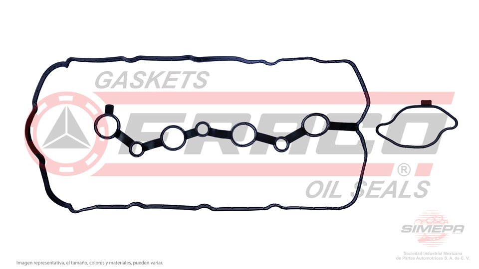 VSX-3640102 - EMPAQUE DE TAPA PUNTERIAS PARA HYUNDAI SANTA FE 2.4 L L4 16 V. DOHC G4KJ 2017-2020