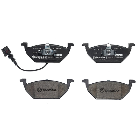 BRE-P85072X - BALATAS DELANTERAS PARA AUDI A3 AMBIENTE  1.4 4 2008-2011