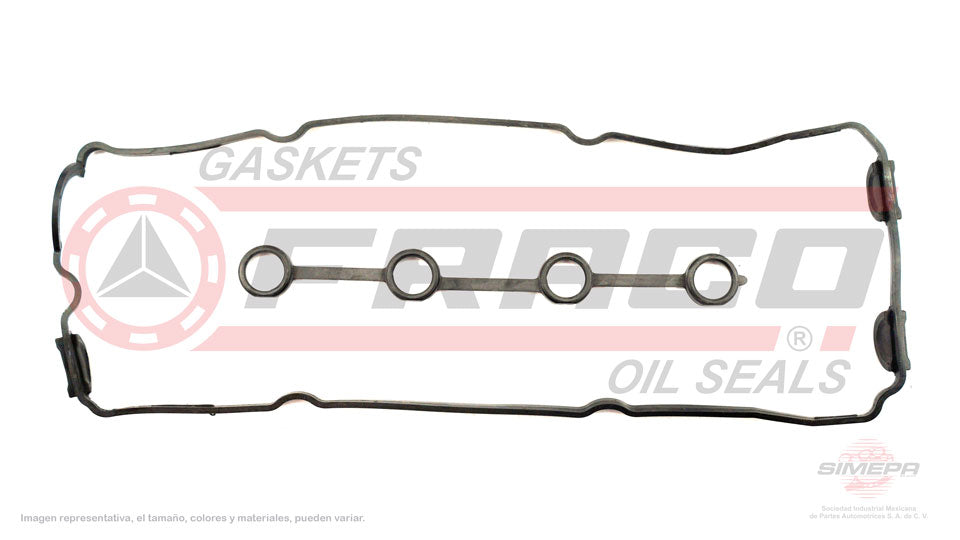 VSX-5840307 - EMPAQUE DE TAPA PUNTERIAS PARA NISSAN ALTIMA L4 2.4 L 16 V. DOHC KA24DE 1993-2001