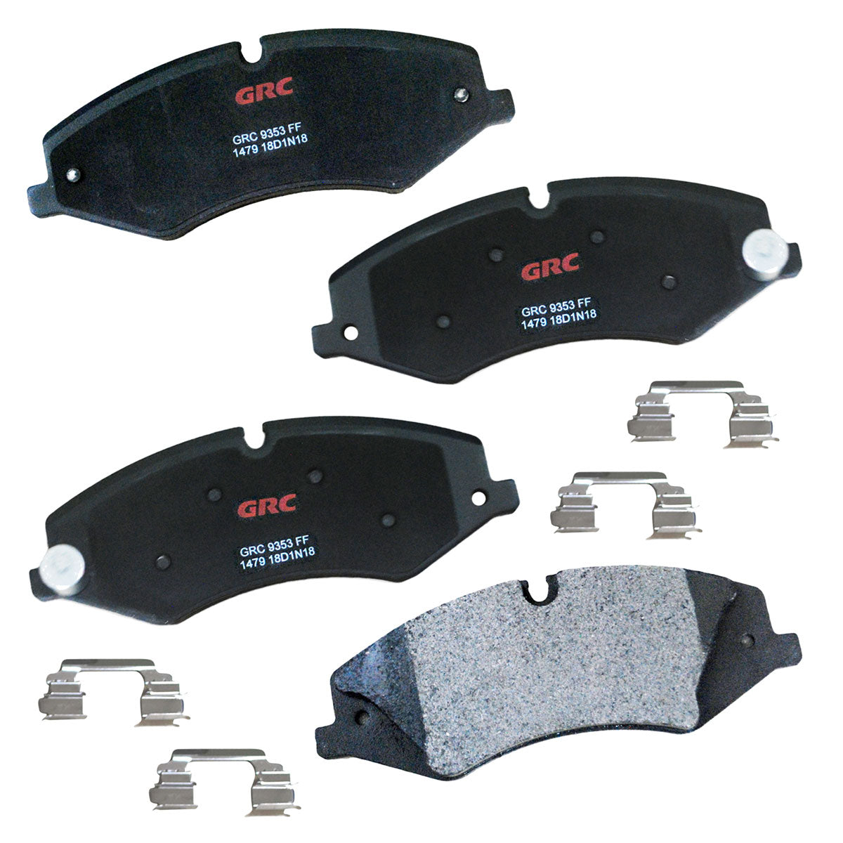 GMD1479 - BALATAS SEMIMETALICAS DELANTERAS PARA LAND ROVER DISCOVERY HSE 2014-2016