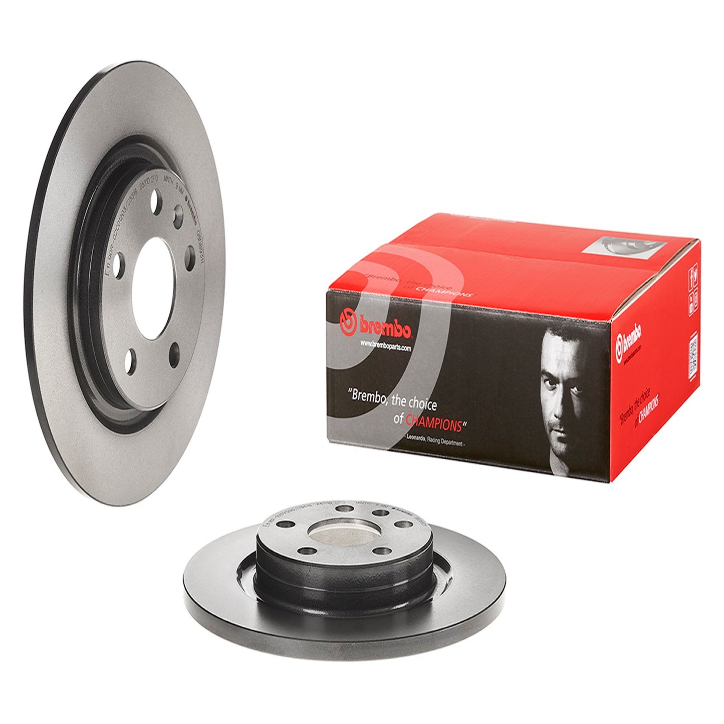 BRE-08.D893.11 - PAR DE DISCOS DE FRENO TRASEROS PARA VOLVO XC40 T4 INSCRIPTION 2019-2021