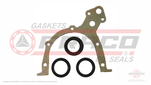 TCX-6040125 - EMPAQUE DE TAPA DE DISTRIBUCION PARA CHEVROLET ASTRA L4 1.8 L 16 V. DOHC X18XE 2000-2006