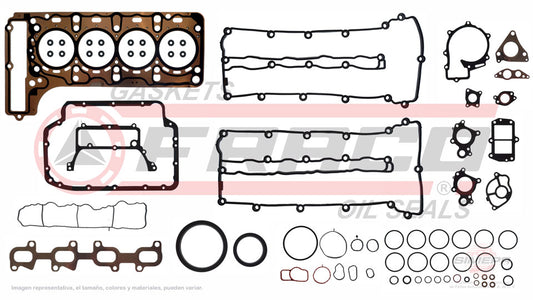 FSX-5440002 - JUEGO DE EMPAQUES PARA MERCEDES BENZ SPRINTER 2500 L4 2.1 L DIESEL 16 V. DIESEL OM651 2014-2017