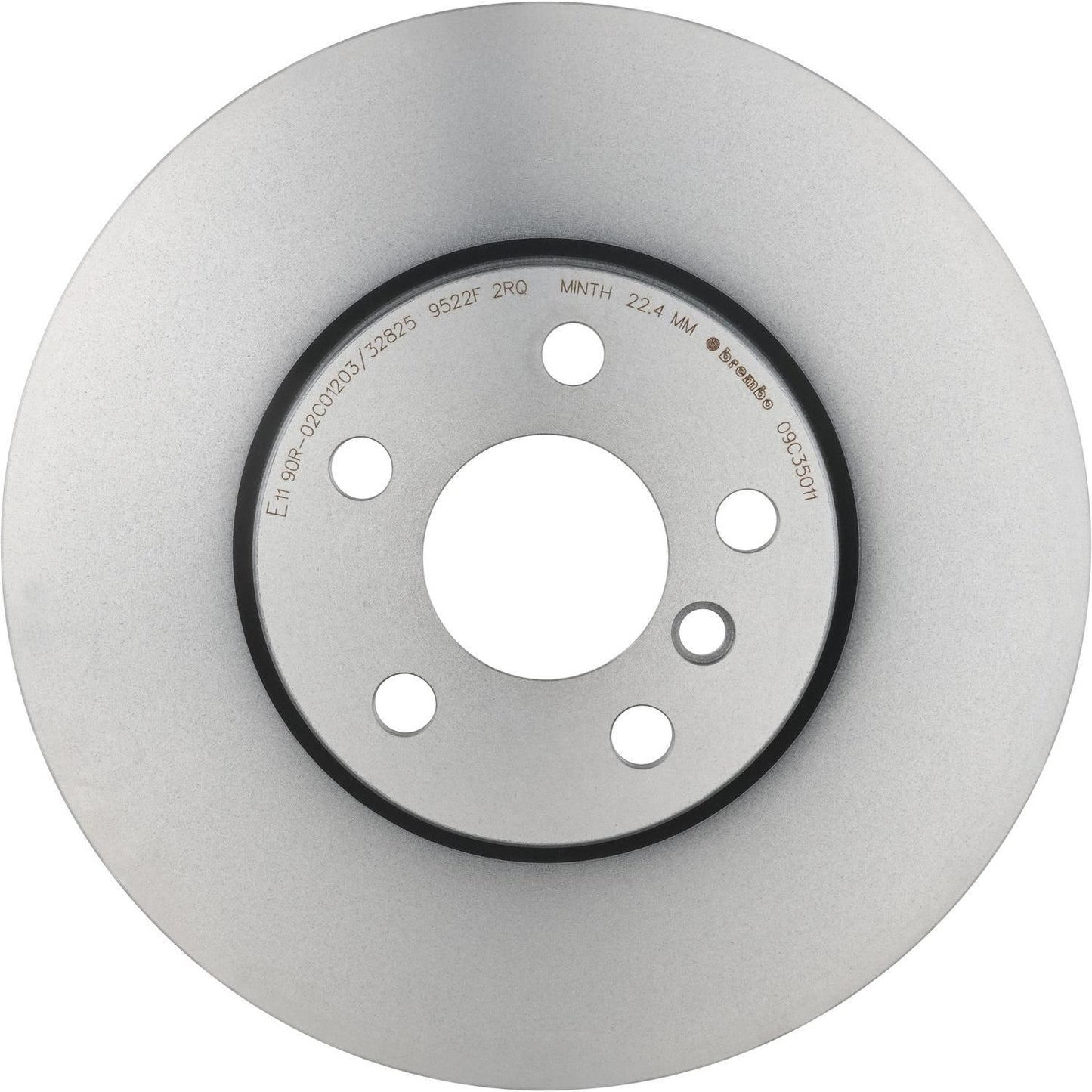 BRE-09.C350.11 - PAR DE DISCOS DE FRENO DELANTEROS PARA BMW 118I BASE 2021-2022