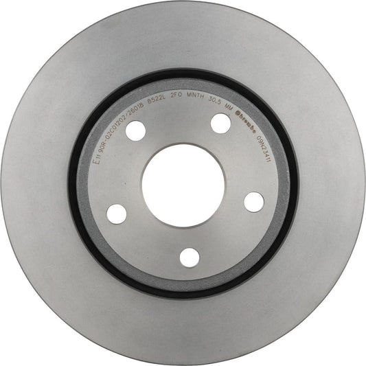 BRE-09.N234.11 - PAR DE DISCOS DE FRENO DELANTEROS PARA DODGE DURANGO BASE 2012-2013