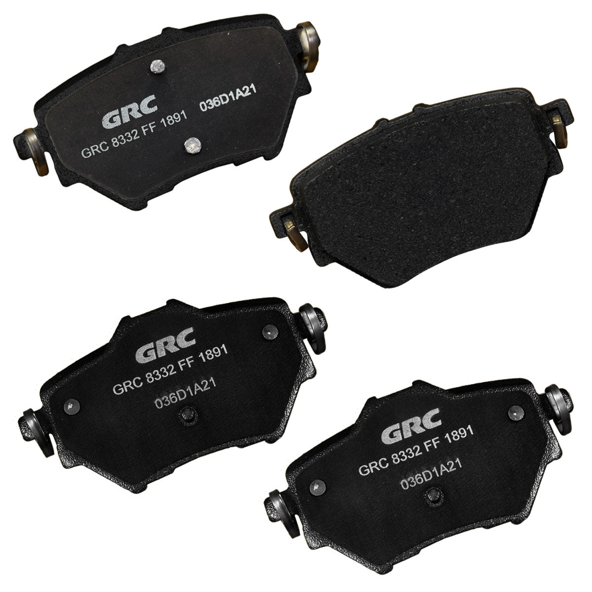 GCD1891 - BALATAS CERAMICAS TRASERAS PARA PEUGEOT 3008 2016-2021