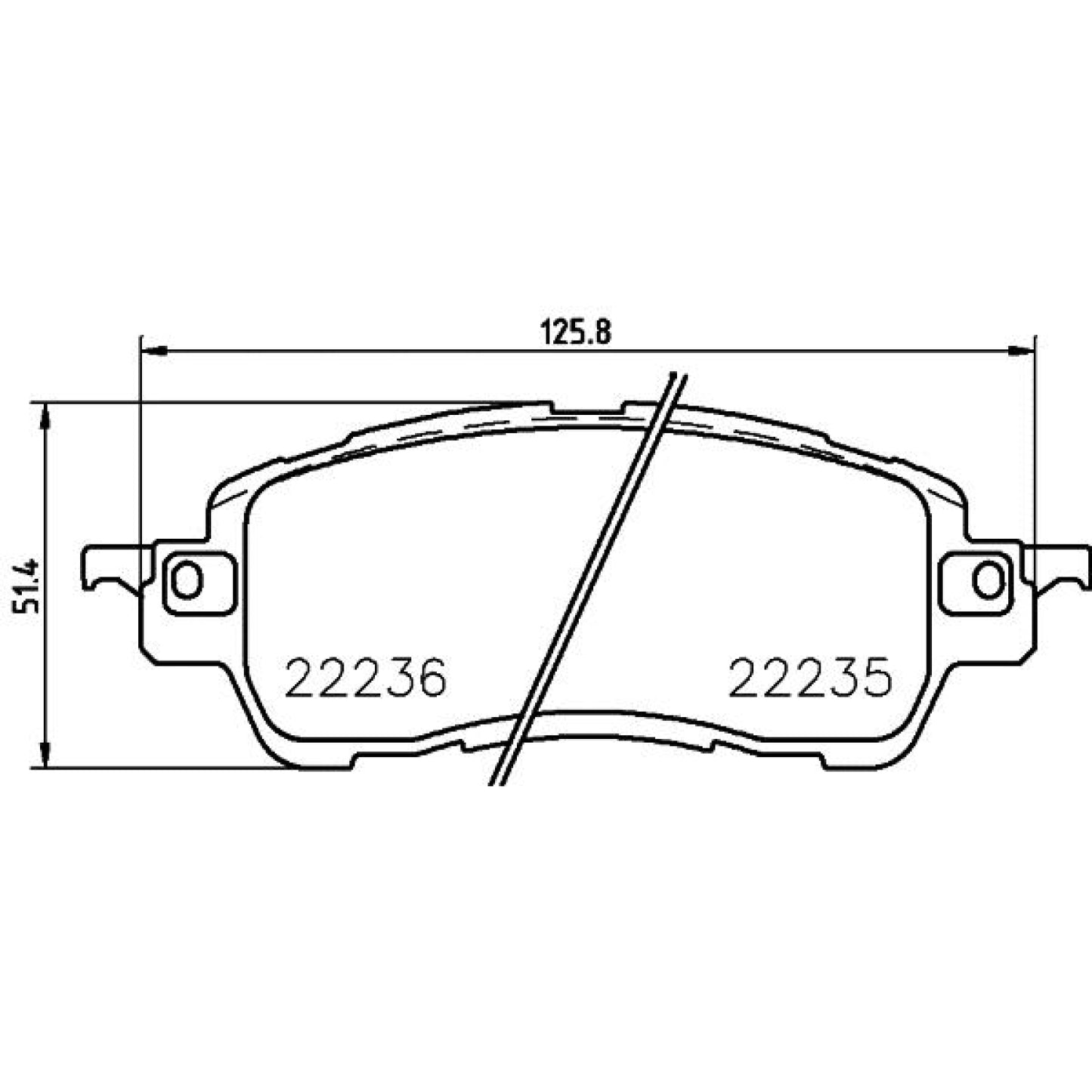 BRE-P49055 - BALATAS DELANTERAS PARA MAZDA 2 I 2016-2016