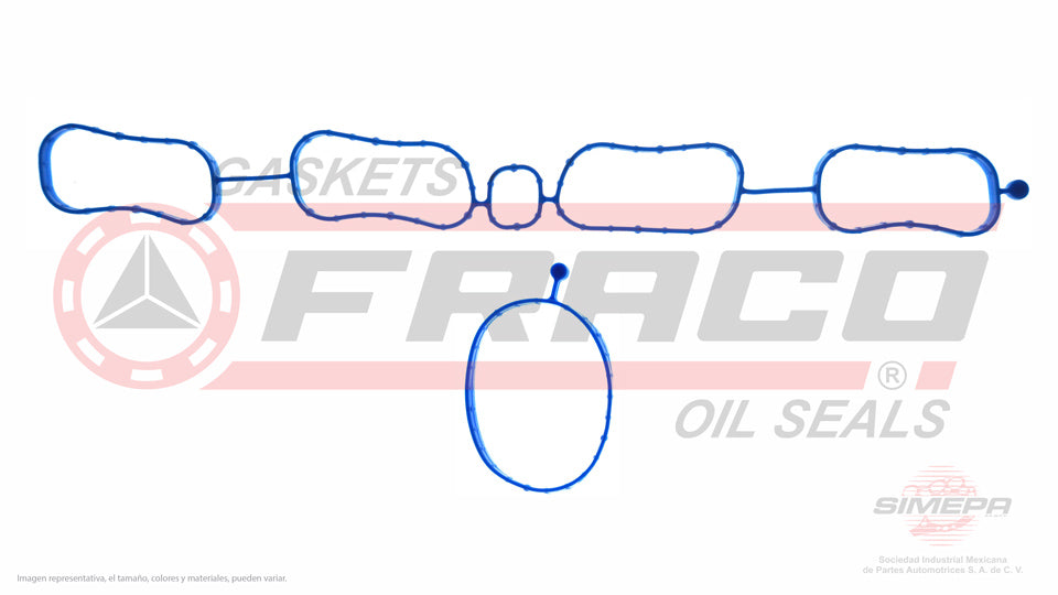 MIX-3040078 - EMPAQUE MULTIPLE DE ADMISION PARA BUICK ENVISION L4 2.0 L TURBO 16 V. DOHC LTG 2016-2019