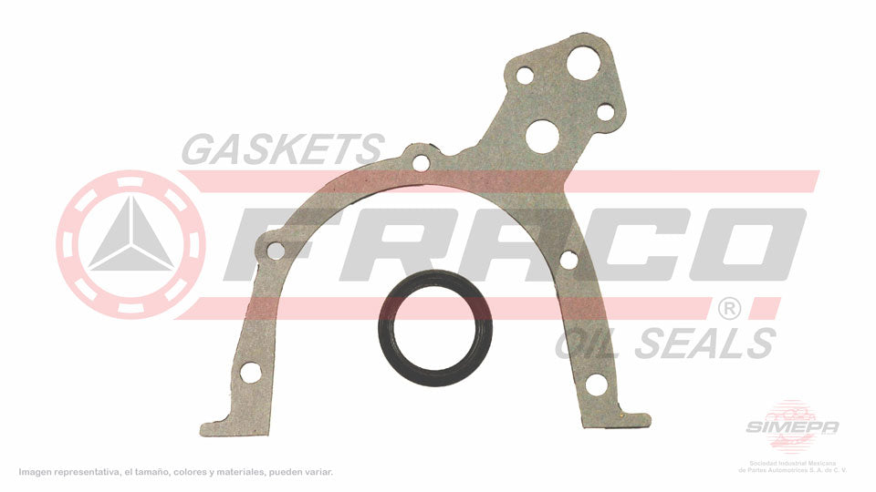 TCX-6040075 - EMPAQUE DE TAPA DE DISTRIBUCION PARA CHEVROLET AVEO L4 1.6 L F16D3 16 V. DOHC F16D3 LXT 2004-2012