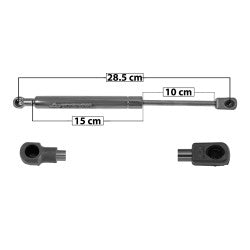 MANJ-60065 - AMORTIGUADOR COFRE PARA BMW X3 2004-2010 DERECHA/IZQUIERDA