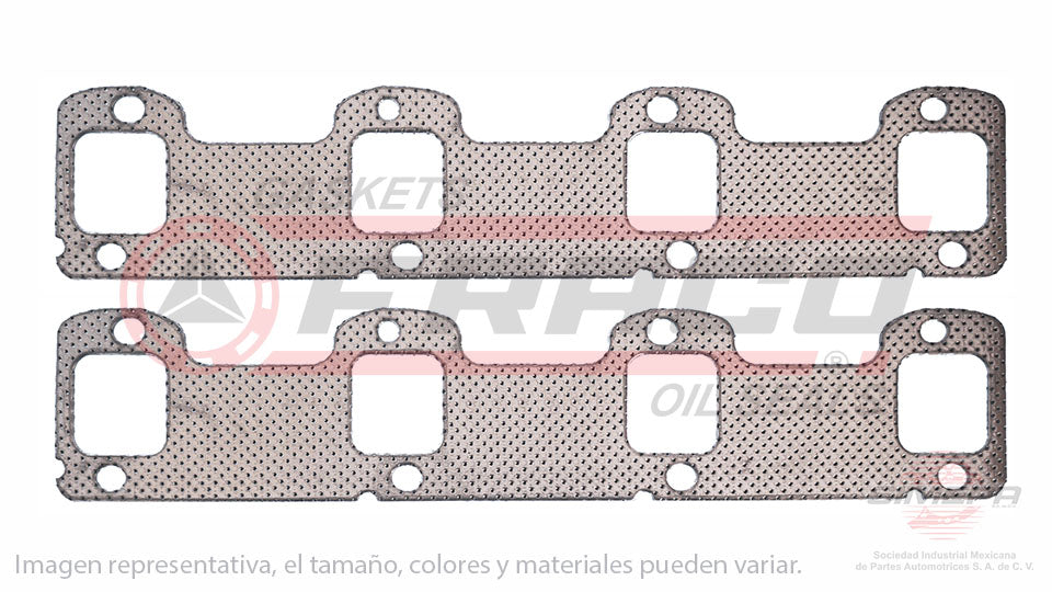 MEX-2682188 - EMPAQUE MULTIPLE DE ESCAPE PARA FORD F-250 SD V8 6.7 L DIESEL 32 V. DIESEL TURBO POWER STROKE  2011-2016
