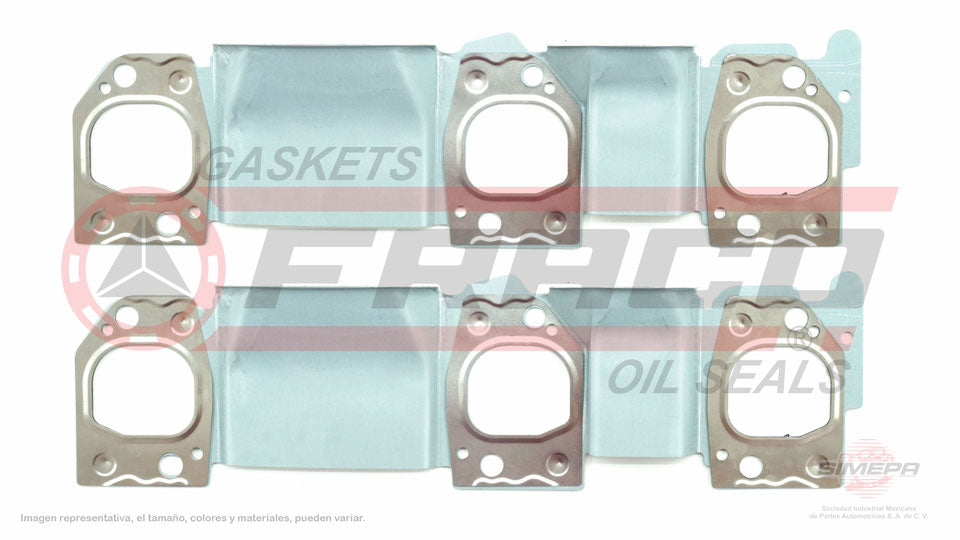 MEX-3062141 - EMPAQUE MULTIPLE DE ESCAPE PARA BUICK LUCERNE V6 3.9 L 12 V OHV LGDLZ9 2009-2011