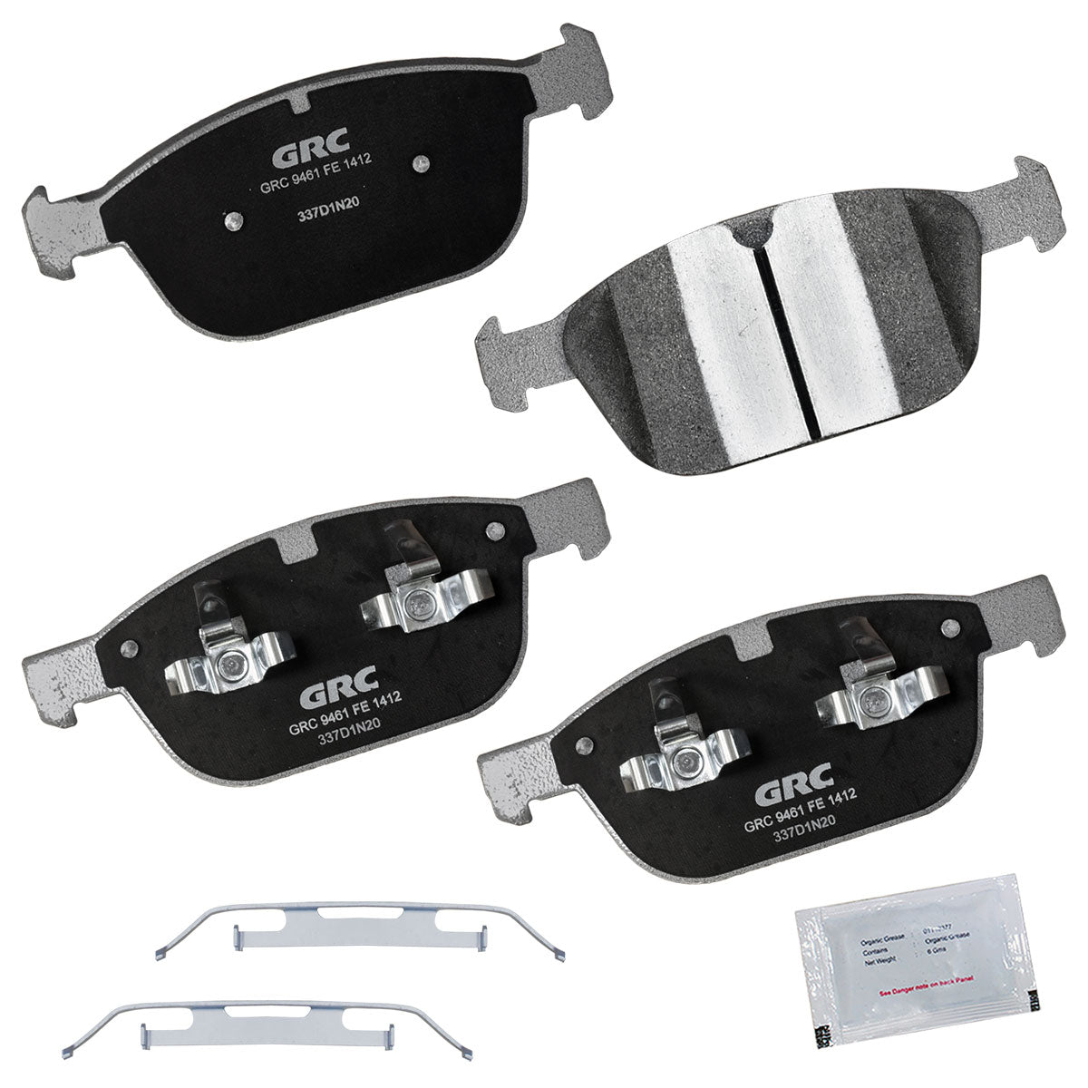GPRD1412 - BALATAS SEMIMETALICAS DELANTERAS PARA VOLVO XC60 3.0L 2012-2012