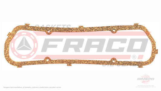 VSX-2640007 - EMPAQUE DE TAPA PUNTERIAS PARA FORD FIESTA L4 1.3 L SOHC 8 V. SOHC ENDURA 1999-2001