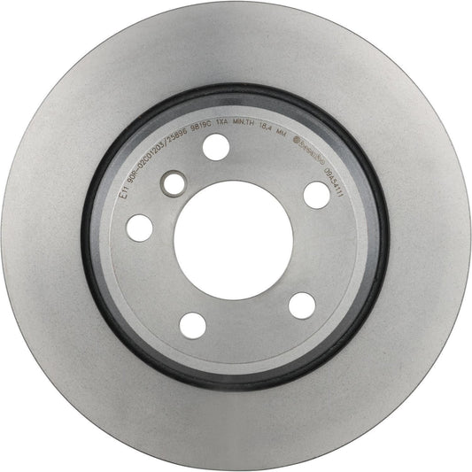 BRE-09.A541.11 - PAR DE DISCOS DE FRENO TRASEROS PARA BMW X5 4.4I 2003-2003