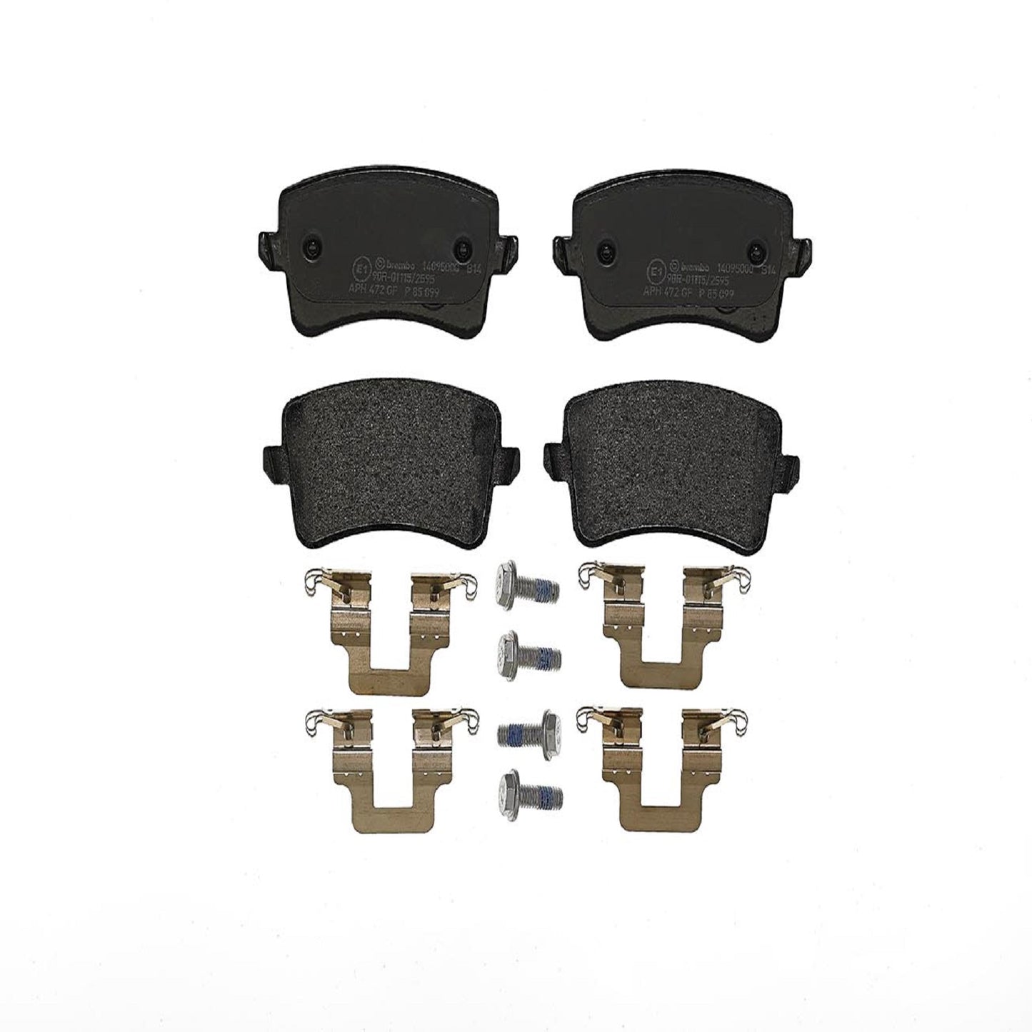 BRE-P85099 - BALATAS TRASERAS PARA AUDI A4 BASE 2009-2014